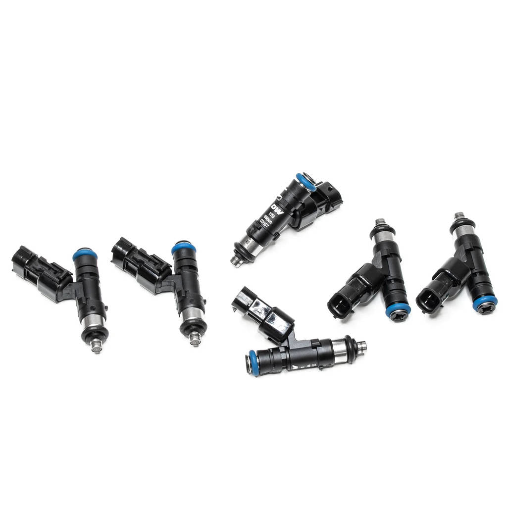 DEATSCHWERKS 17U-06-0650-6 Set of 6 650cc Injectors for Nissan 350z-370z 2003-15, Skyline NEO RB25DET 1998-2002 Photo-0