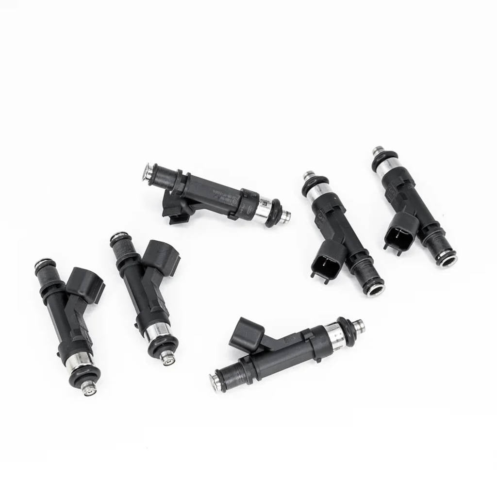 DEATSCHWERKS 18U-10-1000-6 Set of 6 1000cc Injectors for Toyota Land Cruiser 4.5L 1FZ-FE 1990-2007 Photo-0