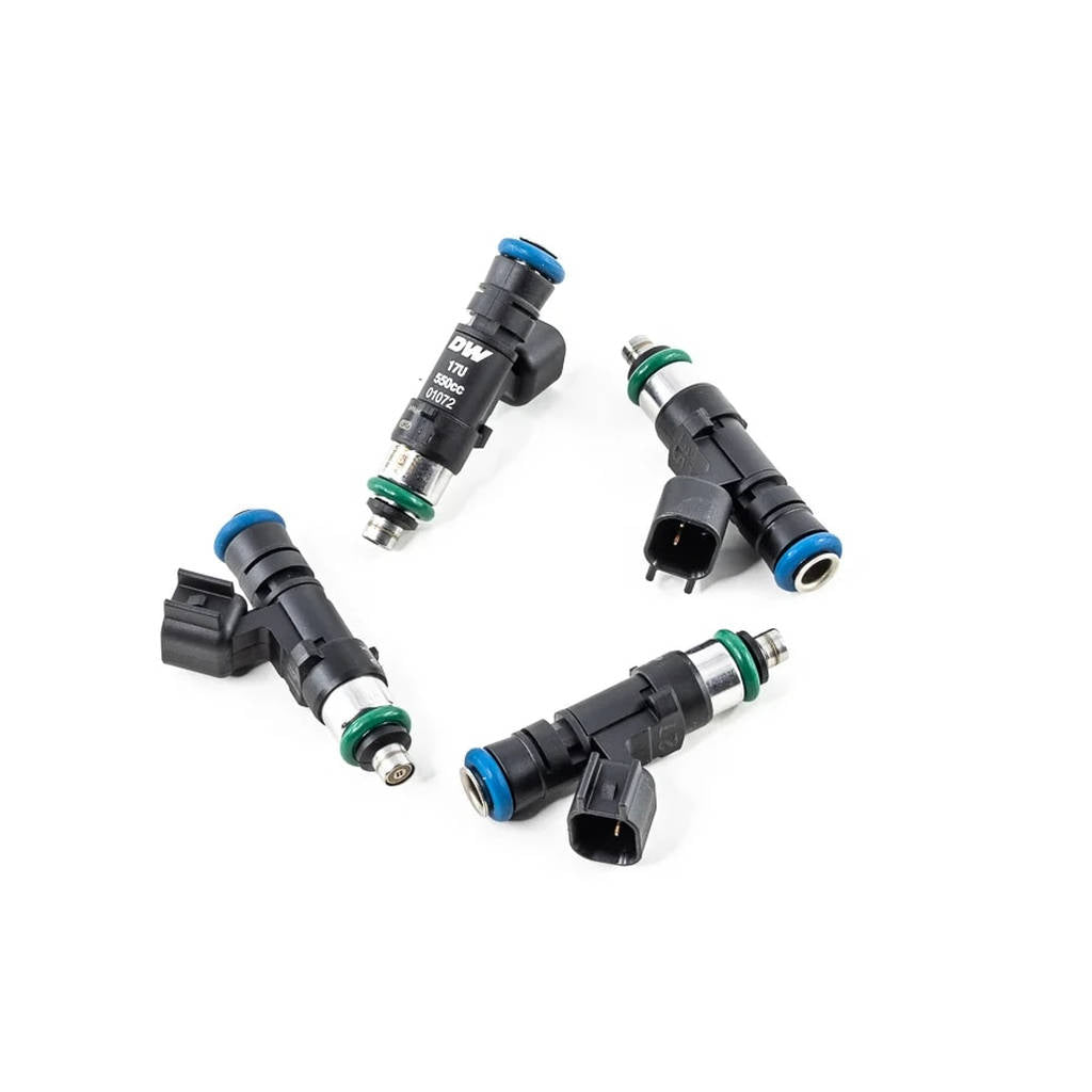 DEATSCHWERKS 17U-08-0550-4 Set of 4 550cc Injectors for Honda S2000 F22 06-09, Civic Si K20/K24 02-15 Photo-0