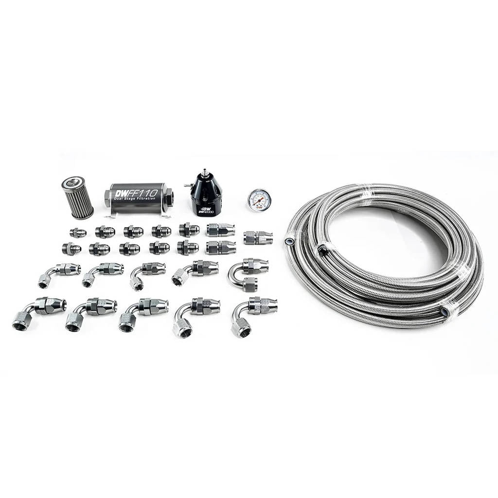 DEATSCHWERKS 6-609 X2 Series Pump Module -6AN CPE Plumbing Kit for 2010-15 Camaro Base or SS 3.7 V6, 6.2 LS3 Photo-0