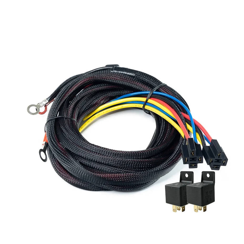 DEATSCHWERKS FPHWK-10-DP Dual-pump Universal Kit to Hardwire Two Fuel Pumps to Battery Photo-0