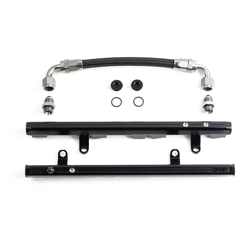DEATSCHWERKS 7-201 LS1/LS6 Fuel Rails with Crossover for Pontiac Firebird Formula/Trans Am 1998-2002, Chevrolet Camaro Z28 and Z28 SS Photo-0