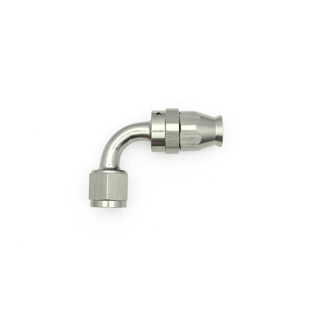 DEATSCHWERKS 6-02-0856 8AN Female Swivel 90-degree Hose End PTFE (incl 1 Olive Insert) Photo-0