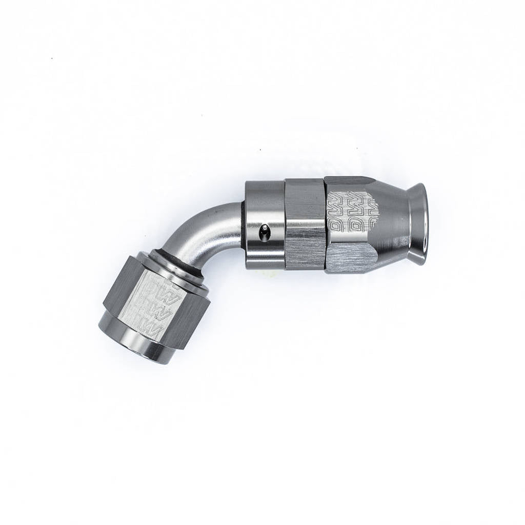 DEATSCHWERKS 6-02-0871 6 AN Female Flare Swivel (Incl Ferule/Olive) 60-degree Hose End PTFE, anodized DW titanium Photo-0