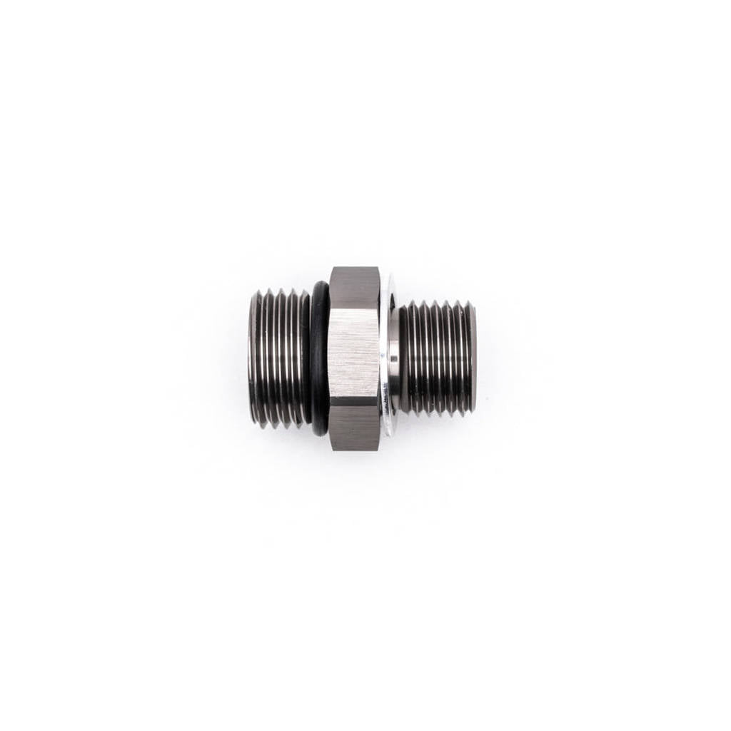 DEATSCHWERKS 6-02-0110 8AN Male Flare to 3/8" Hardline Compression Adapter (incl 1 Olive Insert) Photo-0