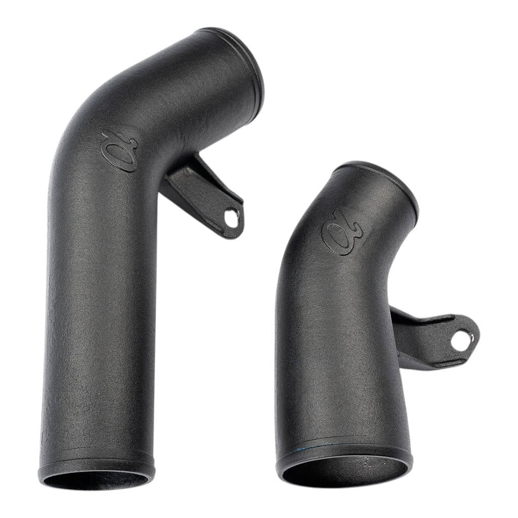 AMS ALP.07.14.0020-1 Turbo Kit 3" Lower Intercooler Pipes (OMEGA 9 / 13 / 14) for NISSAN GTR (R35) Photo-1