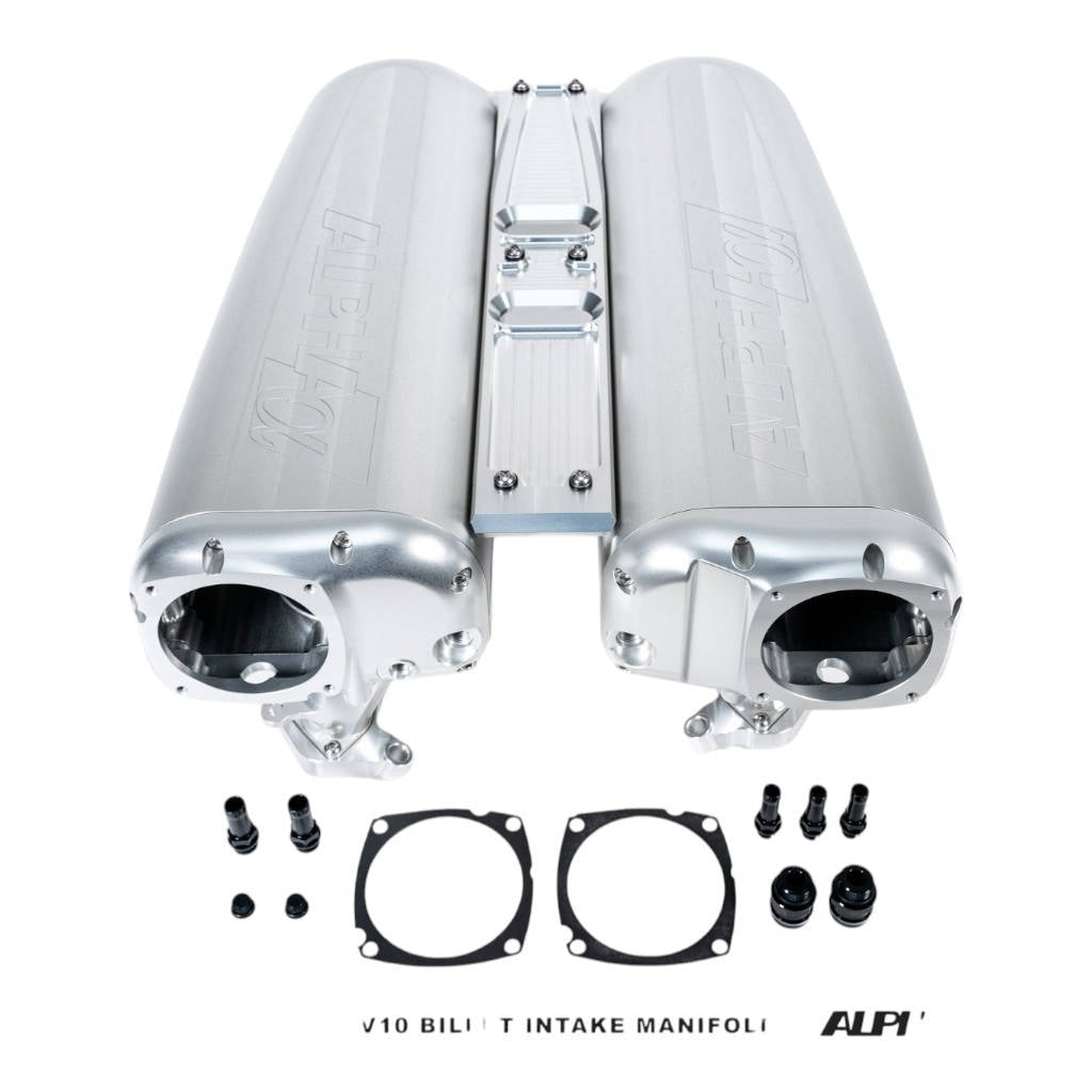 AMS ALP.37.08.0001-3 Billet Intake Manifold (Special Anodize) for AUDI R8 2017- / LAMBORGHINI Huracan 2015- Photo-2