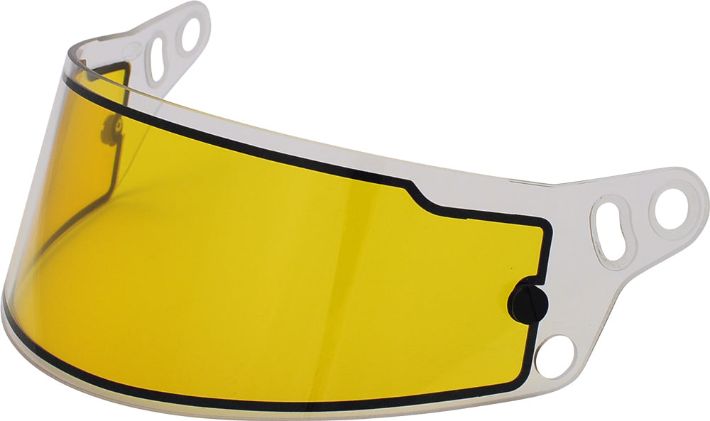 BELL 2010013 Visor SE03 DSAF for GP3/GTX3/HP3/RS3/KF3 helmet, 3 mm, yellow Photo-0