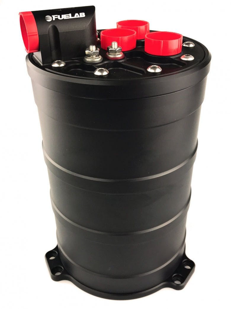 FUELAB 60701 Single 340lph E85 Pump Fuel Surge Tank System 235mm Tall Photo-0