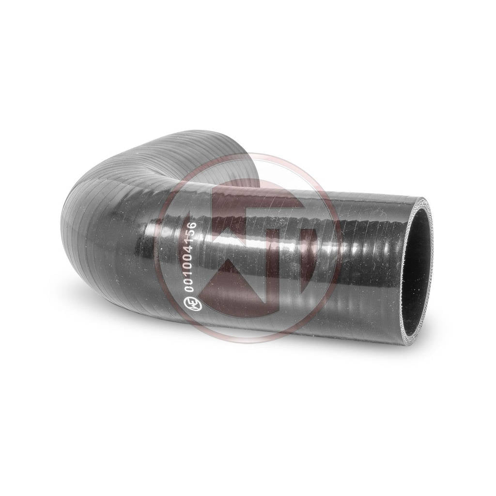 WAGNER TUNING 001004158 Rennsport ID80mm (3,15) silicone hose 90B° bend black Photo-0