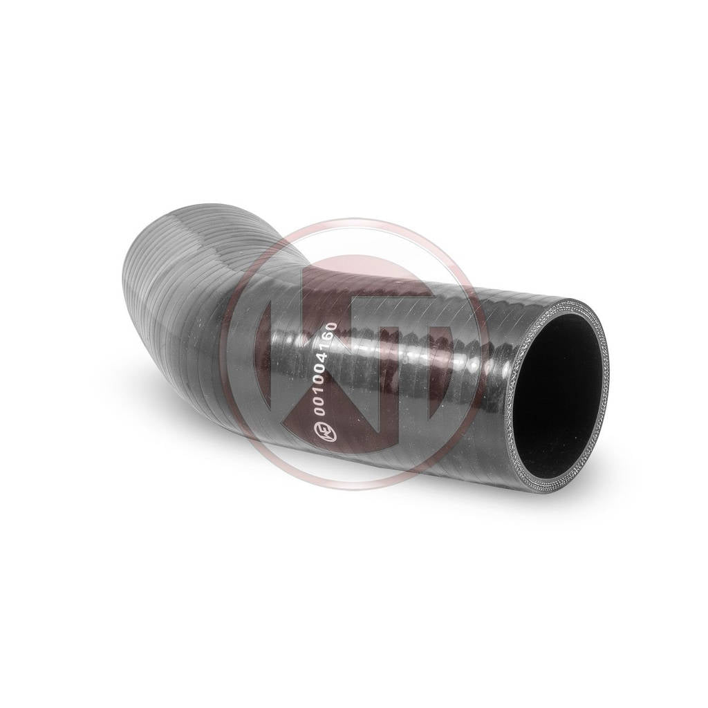 WAGNER TUNING 001004162 Rennsport ID80mm (3,15) silicone hose 45B° bend black Photo-0
