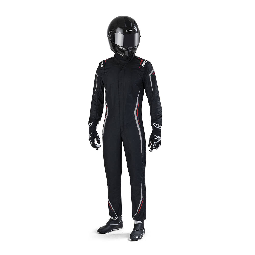 SPARCO 00114664NR Racing suit PRIME (R568), FIA 8856-2018, black, size 64 Photo-0
