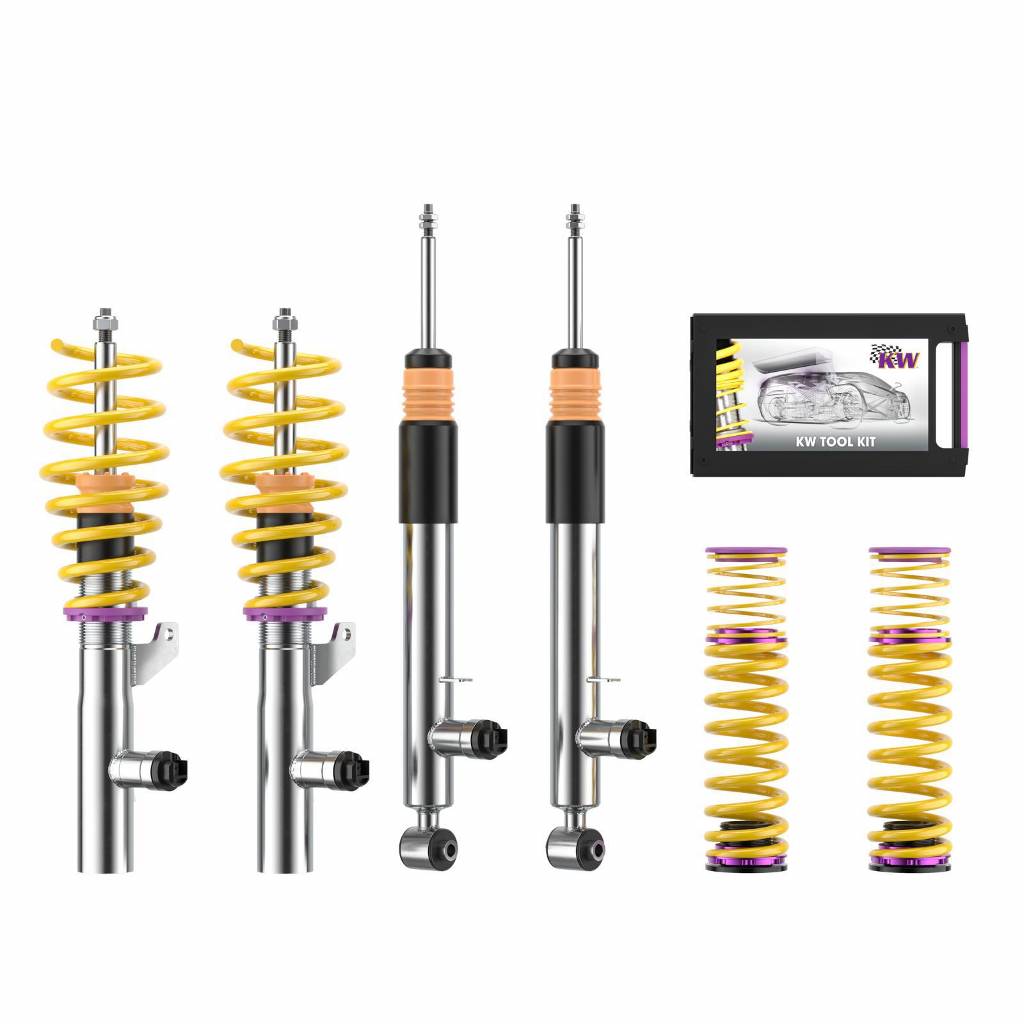 KW 39010059 Coilover Kit INOX DDC PLUG & PLAY AUDI RS3; (GY) 07/21- Photo-0