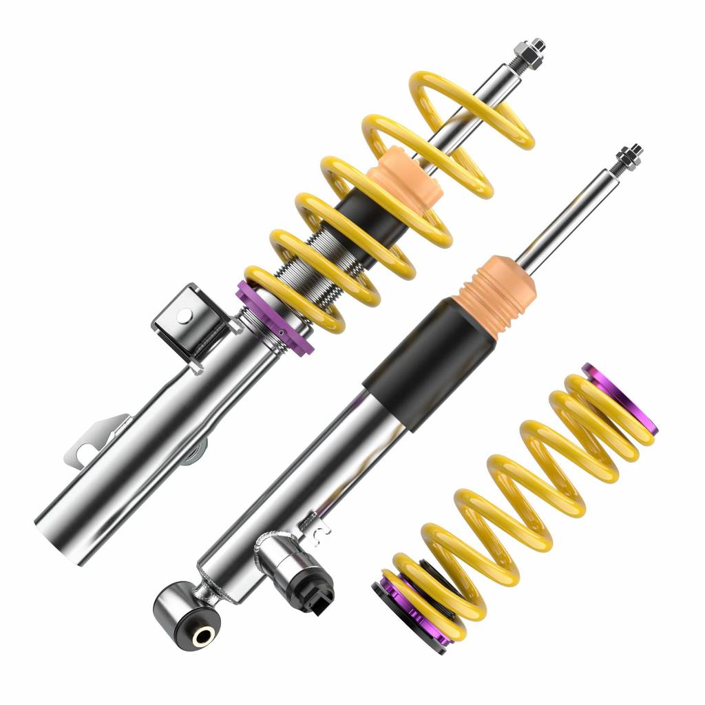KW 39080061 Coilover Kit INOX DDC PLUG & PLAY VW ID.3; (E1) 11/20- Photo-1