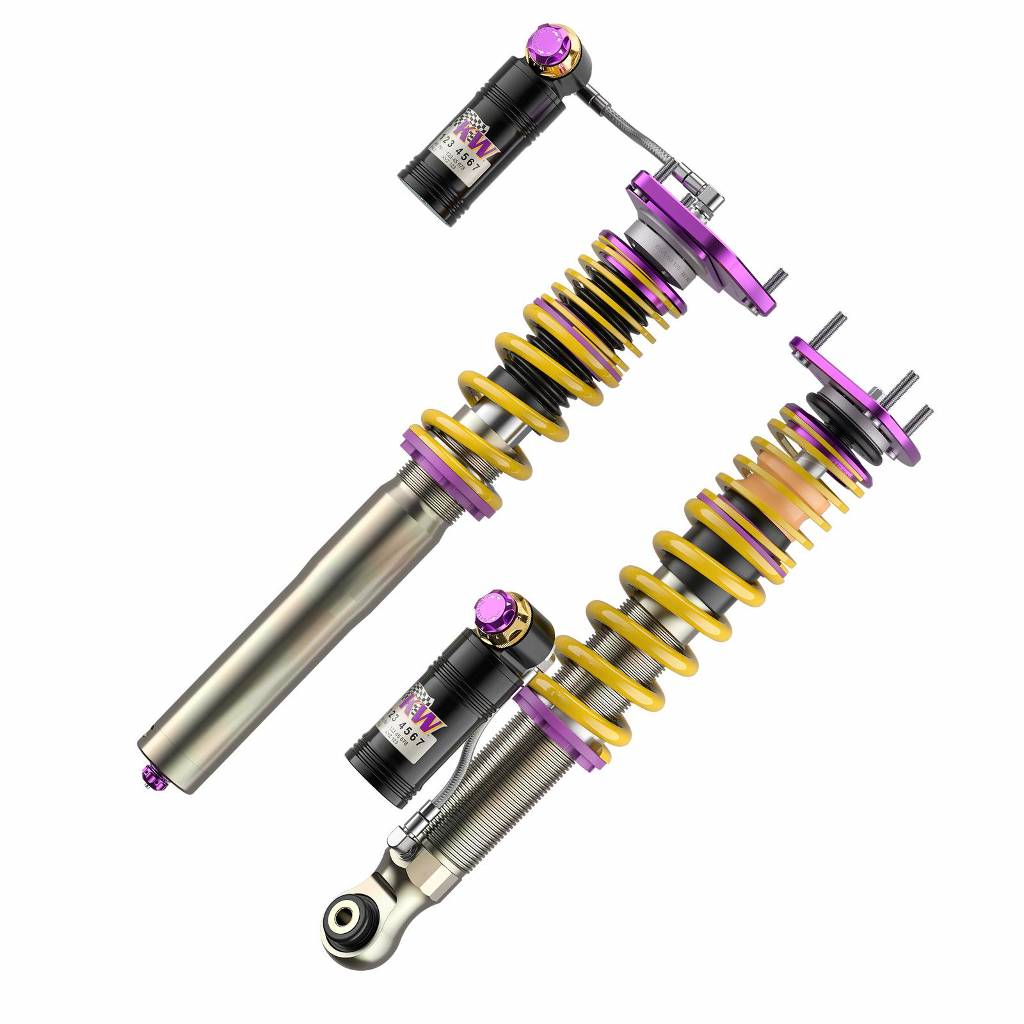KW 39771286 Coilover Kit CLUBSPORT V4 (incl. Deactivation Electronic Dampers) for PORSCHE 911 GT3RS / GT3RS R (991) 2013-2024 Photo-1