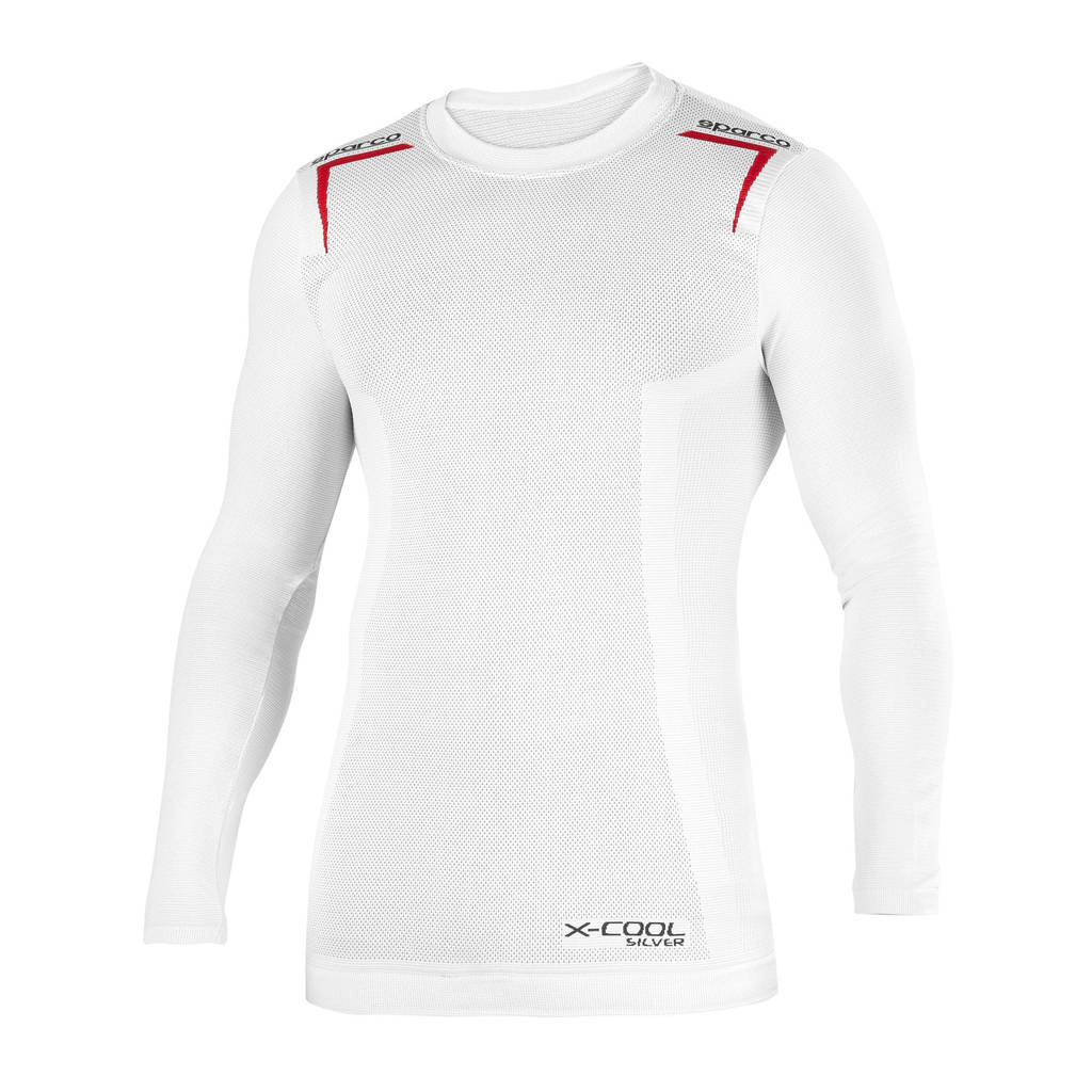 SPARCO 002202BIRS4XL K-CARBON LONG SLEEVE, white, size XL Photo-0