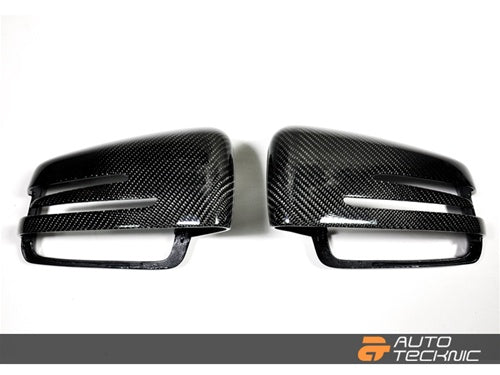 AUTOTECKNIC MB-0303 Carbon Fiber Mirror Covers - MERCEDES-Benz A / B / C / E / S / CLA / CLS / CL / GLK Class Photo-1