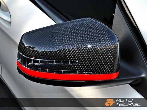 AUTOTECKNIC MB-0303 Carbon Fiber Mirror Covers - MERCEDES-Benz A / B / C / E / S / CLA / CLS / CL / GLK Class Photo-3