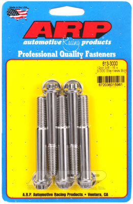 ARP 613-3000 SAE Bolt Kit 3/8-16 x 3.000 12pt SS bolts Photo-0