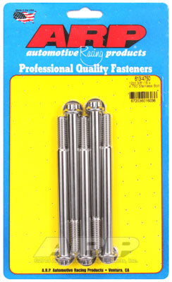 ARP 613-4750 SAE Bolt Kit 3/8-16 x 4.750 12pt SS bolts Photo-0