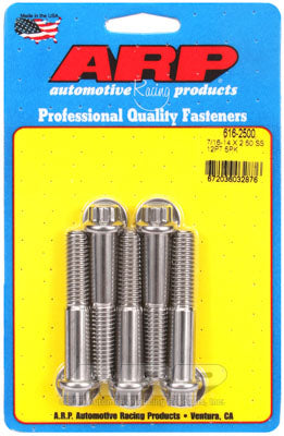 ARP 616-2500 SAE Bolt Kit 7/16-14 X 2.500 12pt SS bolts Photo-0