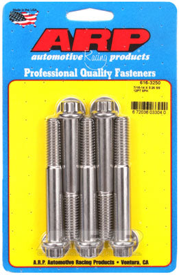 ARP 616-3250 SAE Bolt Kit 7/16-14 X 3.250 12pt SS bolts Photo-0