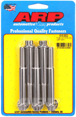 ARP 616-3500 SAE Bolt Kit 7/16-14 X 3.500 12pt SS bolts Photo-0