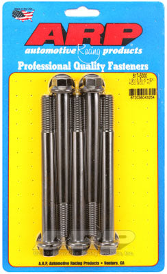 ARP 617-5000 SAE Bolt Kit 1/2-13 x 5.000 hex black oxide bolts Photo-0