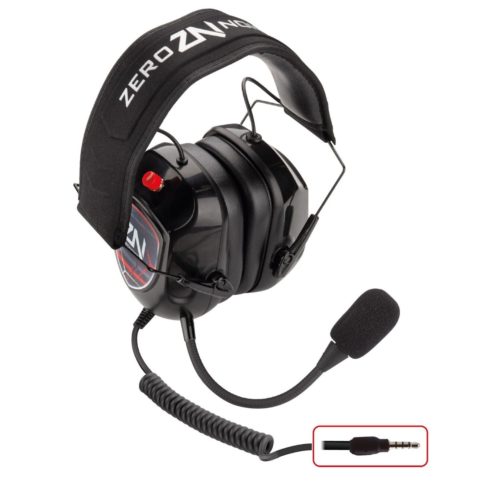 ZERONOISE 6200006 HEADSET PIT-LINK-JACK 3.5MM- SMARTPHONE COMP WITH PTT BUTTON IPHONE Photo-0