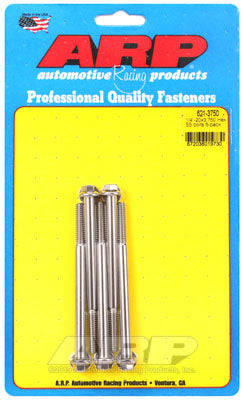 ARP 621-3750 SAE Bolt Kit 1/4-20 x 3.750 hex SS bolts Photo-0