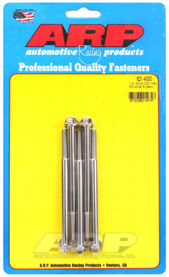 ARP 621-4000 SAE Bolt Kit 1/4-20 x 4.000 hex SS bolts Photo-0