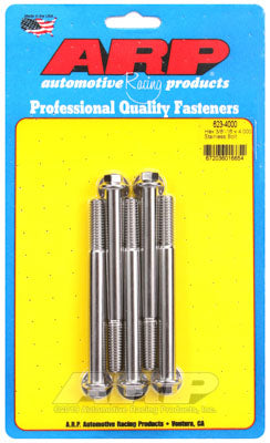 ARP 623-4000 SAE Bolt Kit 3/8-16 x 4.000 hex SS bolts Photo-0