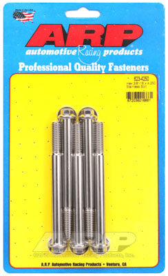 ARP 623-4250 SAE Bolt Kit 3/8-16 x 4.250 hex SS bolts Photo-0
