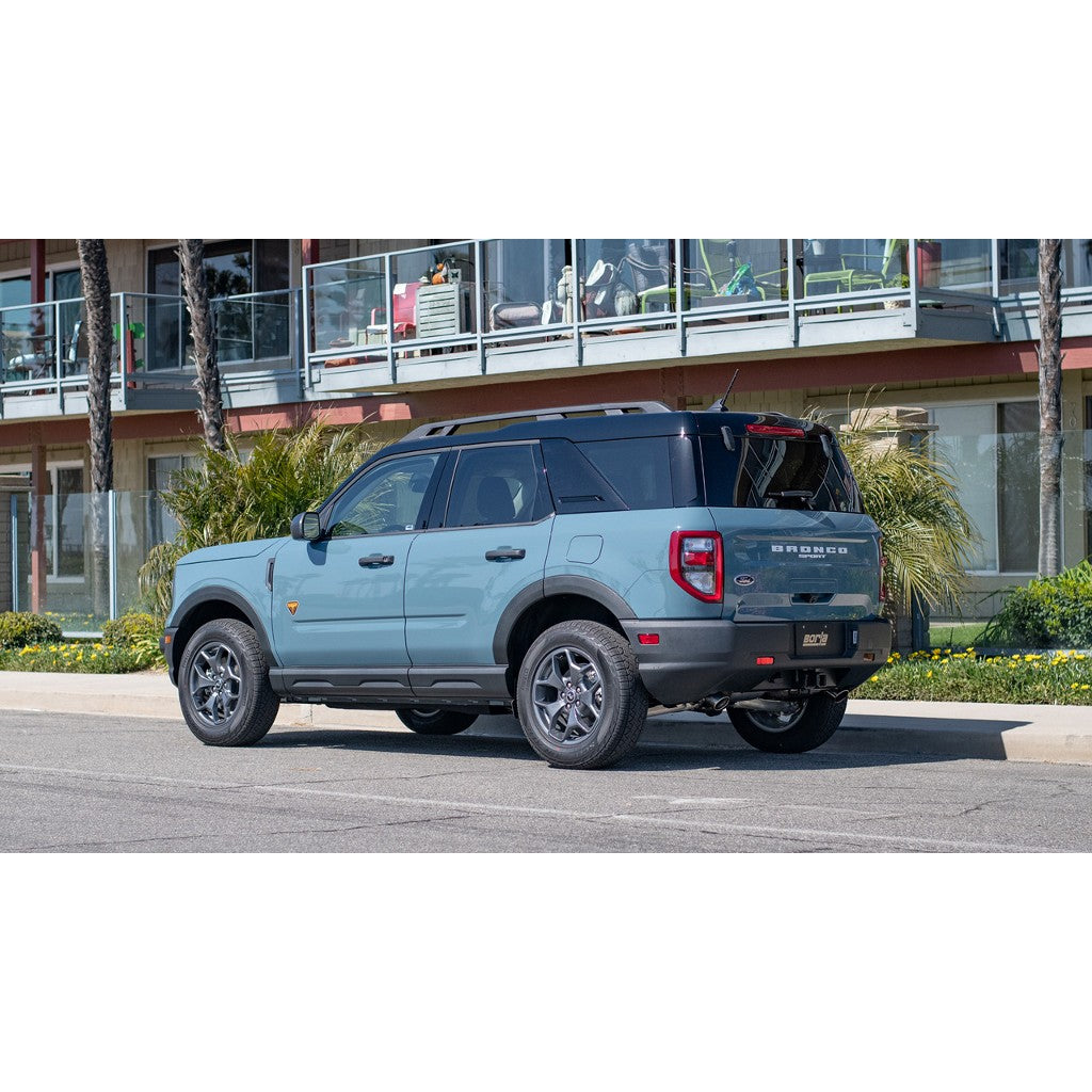 BORLA 140882 Cat-Back™ System BRONCO SPORT 2021 2.0L i4 AT 4WD 4DR 2.5", 2.25" "S-TYPE" S RD RL AC SR TIP: 3.5" RD X 4.75" Photo-1