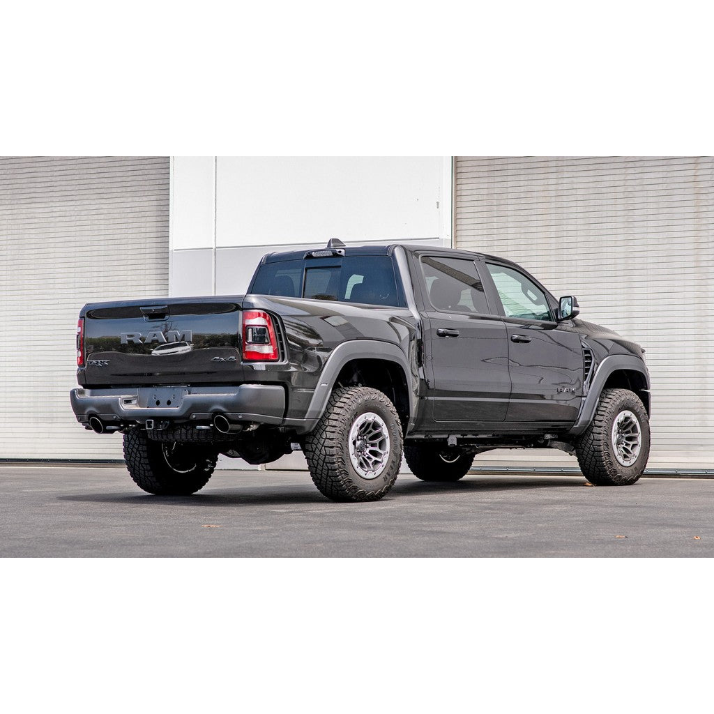 BORLA 60718BC Connecting Pipes - Tips RAM 1500 TRX 21-'22 6.2L V8 AT 4WD 4DR CC SB OPTIONAL TIPS, 5" BLACK CHROME-PLATED 304SS Photo-1