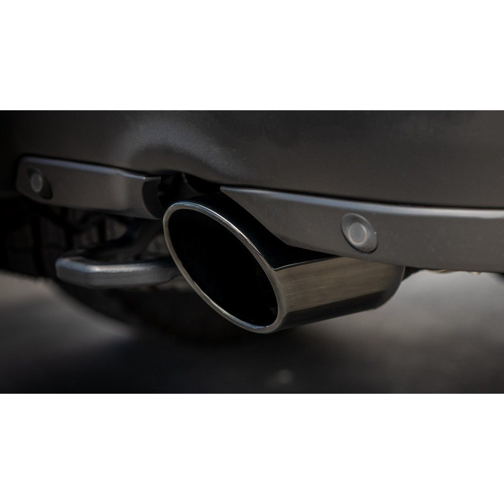 BORLA 60718BC Connecting Pipes - Tips RAM 1500 TRX 21-'22 6.2L V8 AT 4WD 4DR CC SB OPTIONAL TIPS, 5" BLACK CHROME-PLATED 304SS Photo-2