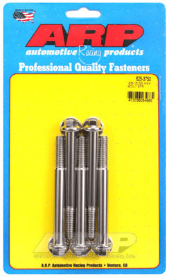 ARP 625-3750 SAE Bolt Kit 3/8-16 x 3.750 hex 7/16 wrenching SS bolts Photo-0