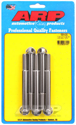 ARP 626-4250 SAE Bolt Kit 7/16-14 X 4.250 hex SS bolts Photo-0