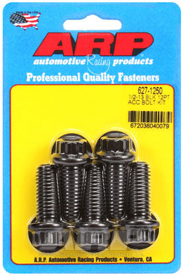 ARP 627-1250 SAE Bolt Kit 1/2-13 x 1.250 12pt black oxide bolts Photo-0