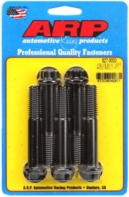 ARP 627-3000 SAE Bolt Kit 1/2-13 x 3.000 12pt black oxide bolts Photo-0