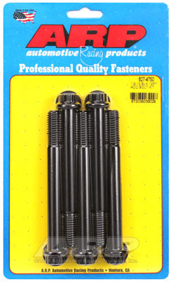 ARP 627-4750 SAE Bolt Kit 1/2-13 x 4.750 12pt black oxide bolts Photo-0