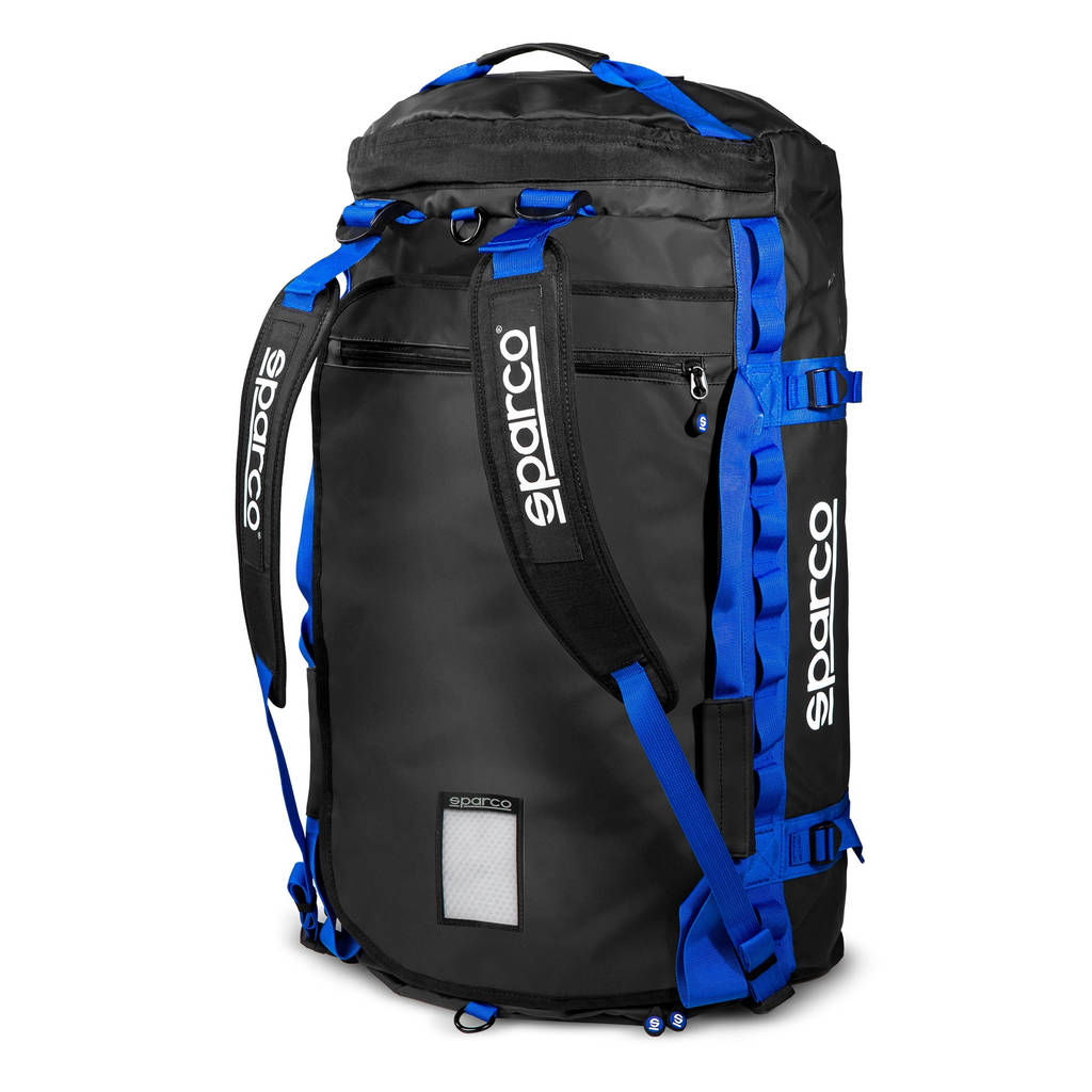 SPARCO 016442NRAZ DAKAR-L DUFFLE BAG, 70 x 40 x 40 cm, black/blue, size L Photo-1
