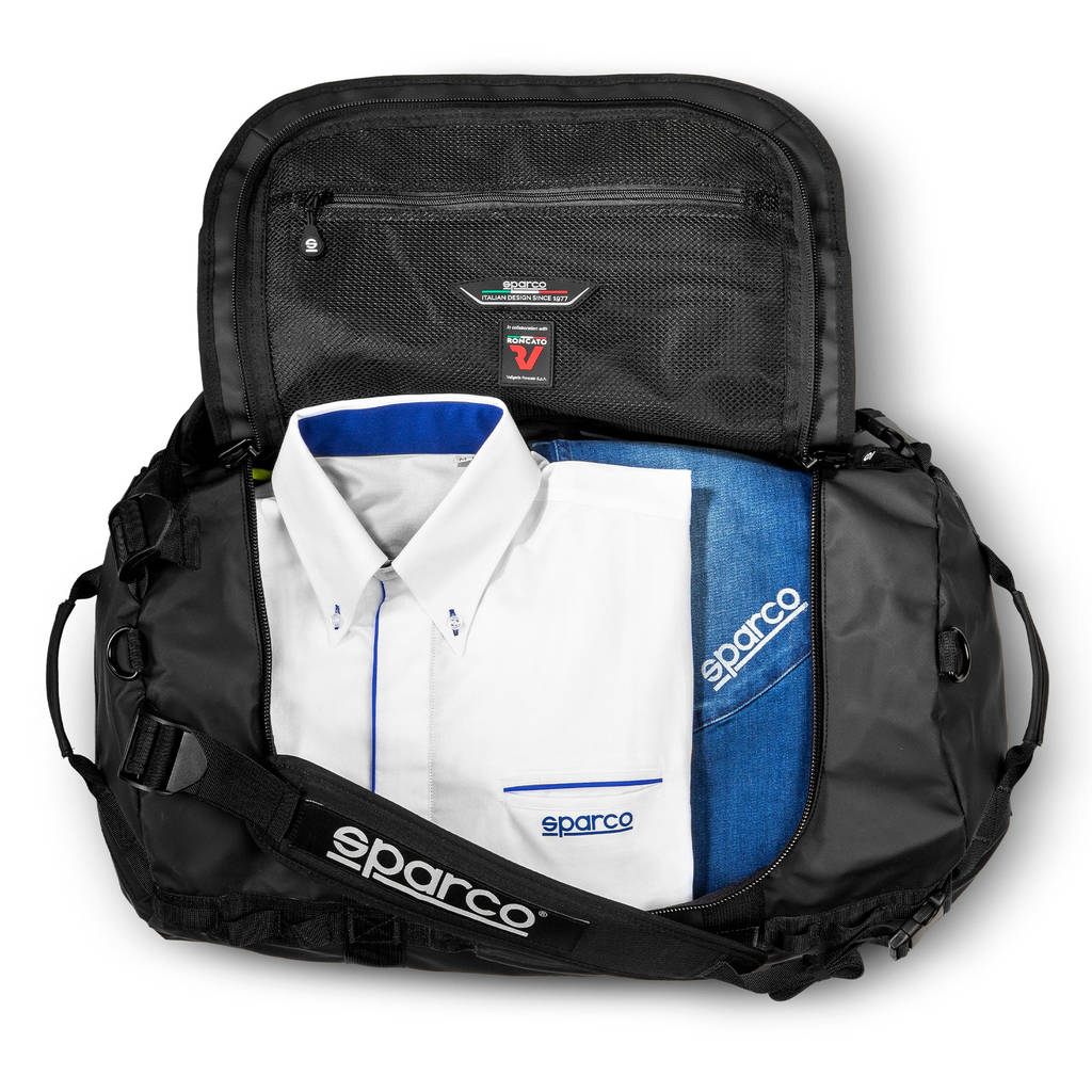 SPARCO 016443NRNR DAKAR-S DUFFLE BAG, 53 x 32.5 x 32.5 cm, black, size S Photo-2