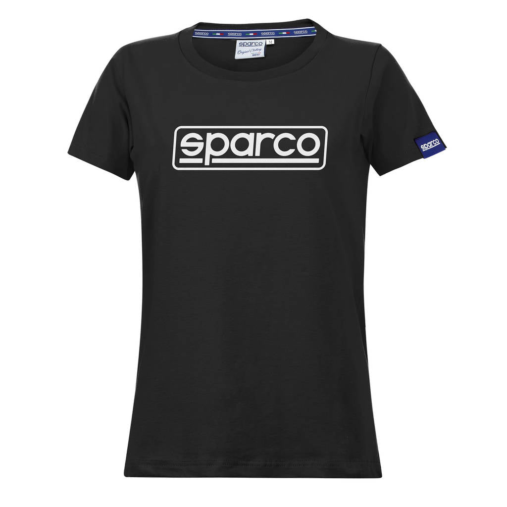 SPARCO 01325NR2M T-SHIRT LADY "FRAME", black, size M Photo-0