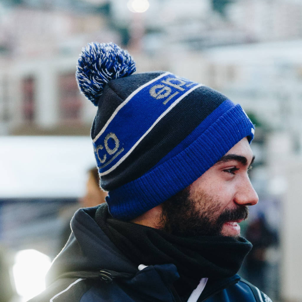 SPARCO 01354AZBM BEANIE REFLEX, blue/navy blue Photo-2