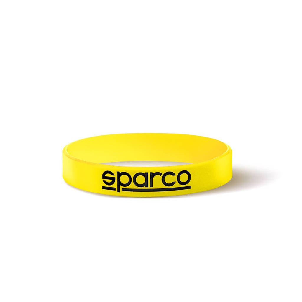 SPARCO 099093GI Rubber bracelet, yellow Photo-0