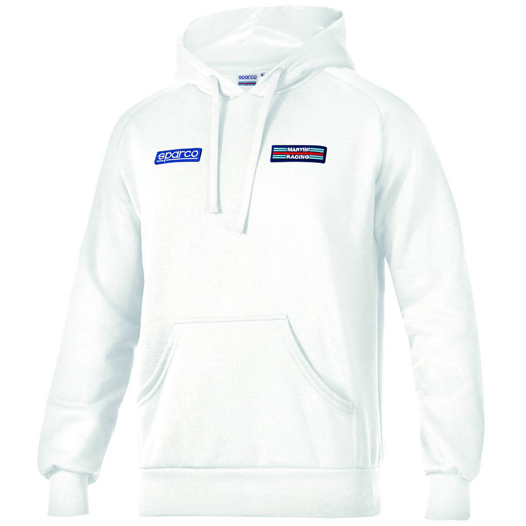 SPARCO 01340MRNR4XL Hoodie BIG STRIPES MARTINI RACING, black, size XL Photo-2