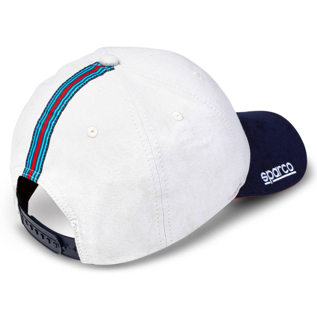 SPARCO 01341MRBI BASEBALL Cap MARTINI RACING, white Photo-1