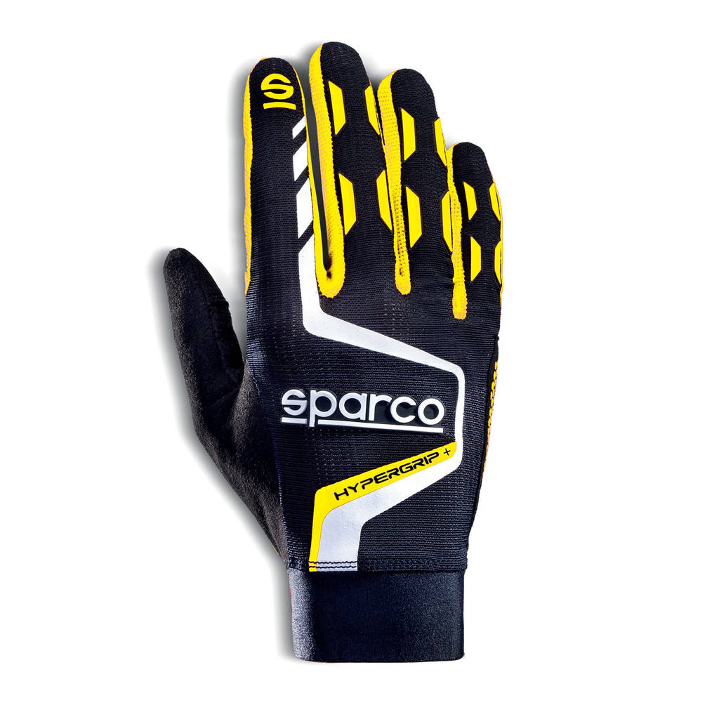 SPARCO 00209511NRGF HYPERGRIP+ Gaming gloves, black/yellow fluo, size 11 Photo-0