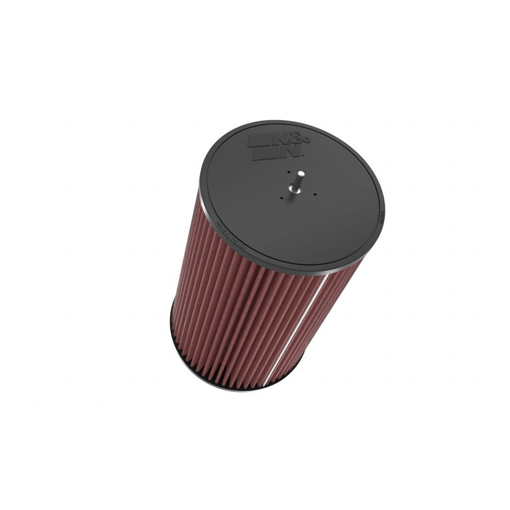 K&N RU-5165 Universal Clamp-On Air Filter 3-1/2" FLG, 8"B, 7"T W/STUD, 12-1/2"H Photo-0